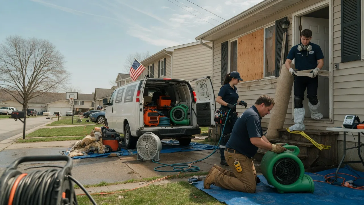 Water Damage Restoration in Letart, WV near me